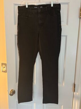 Old Navy Black Straight-Leg Women's Jeans